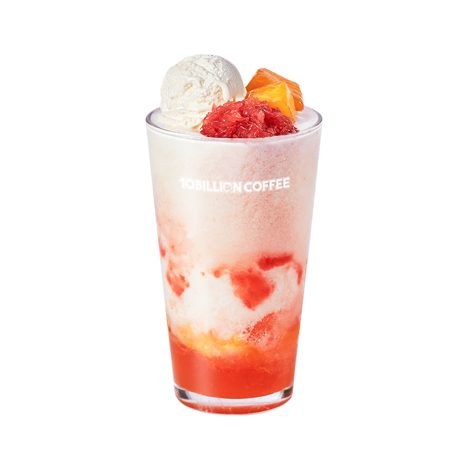 자망추 요거트 컵빙수